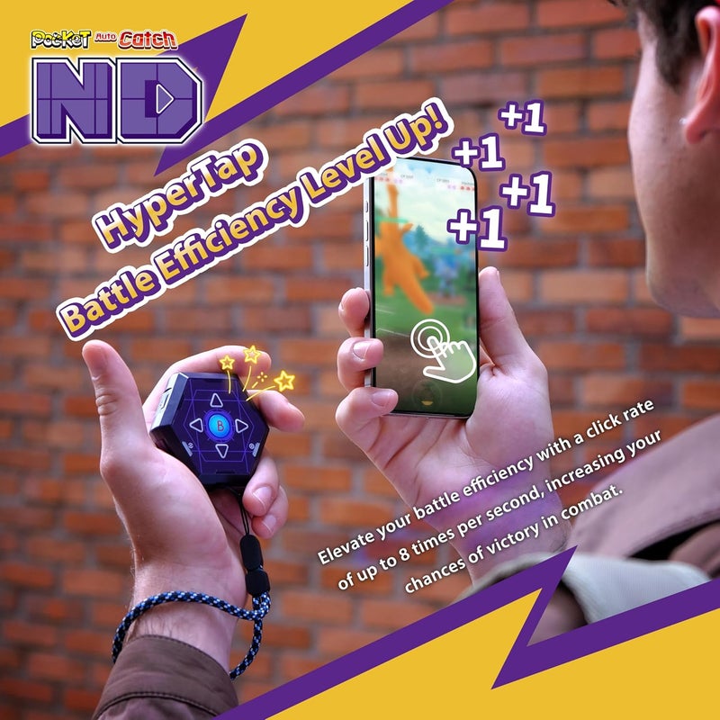 Brook Auto Catch ND – Effortless Auto Catcher for Seniors & Kids | Hyper Tap for Instant Pocket Monster Play | Compact and Hands-Free - Image 4